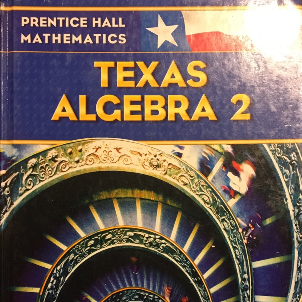 Texas Algebra 2 textbook